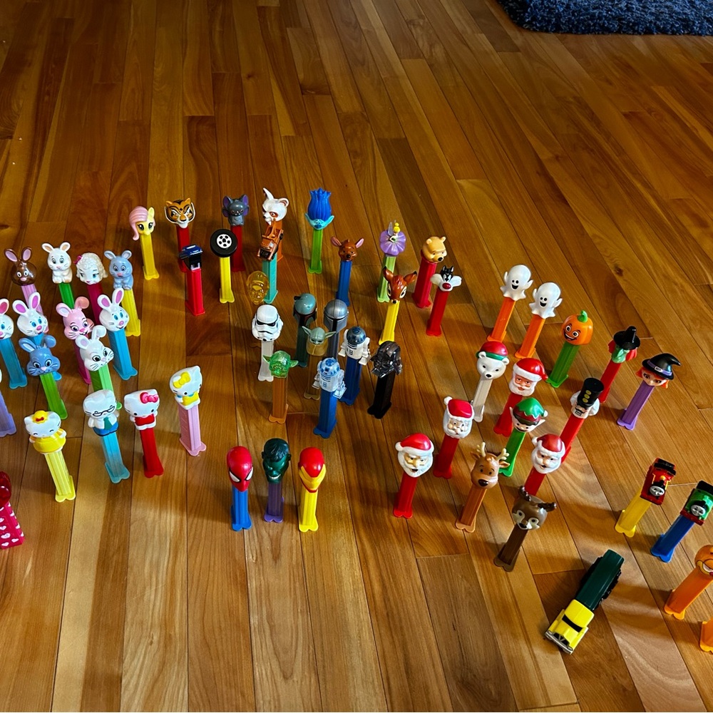 PEZ dispensers.